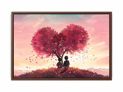 Love Tree  Canvas Art Print