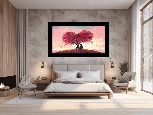 Love Tree  Canvas Art Print