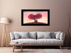 Love Tree  Canvas Art Print