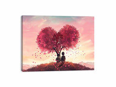Love Tree  Canvas Art Print