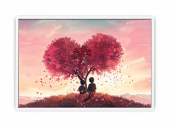Love Tree  Canvas Art Print