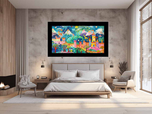 Kids Nursery Art Canvas Art Print