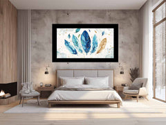Boho Feathers  Canvas Art Print