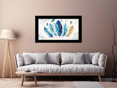 Boho Feathers  Canvas Art Print
