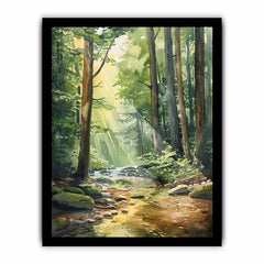 Forest Path  Canvas Art Print