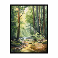 Forest Path  Canvas Art Print