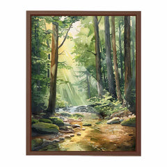 Forest Path  Canvas Art Print