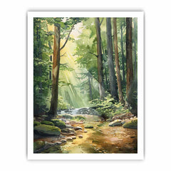 Forest Path  Canvas Art Print