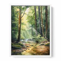 Forest Path  Canvas Art Print