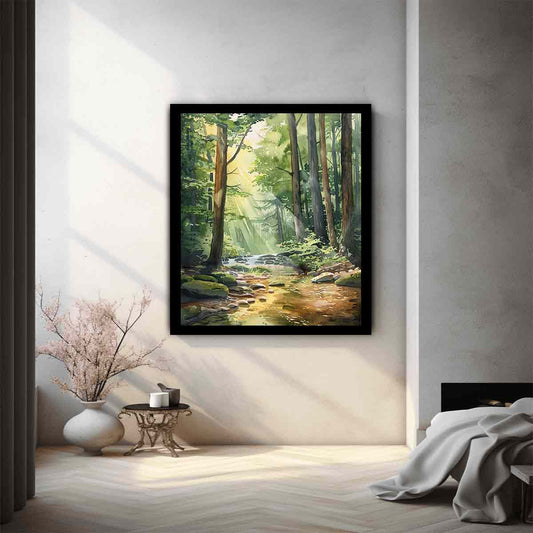 Forest Path  Canvas Art Print