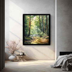 Forest Path  Canvas Art Print