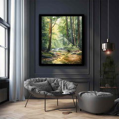 Forest Path  Canvas Art Print