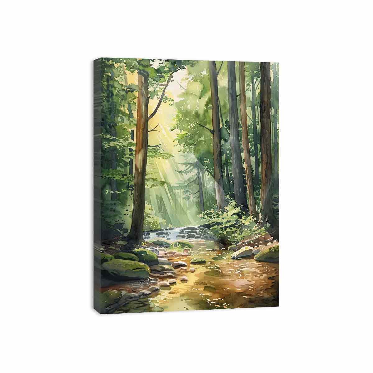 Forest Path  Canvas Art Print