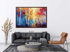 Birch Trees Canvas Art Print
