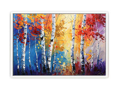 Birch Trees Canvas Art Print