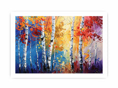 Birch Trees Canvas Art Print