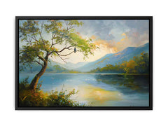 Forest River Canvas Art Print