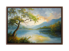 Forest River Canvas Art Print