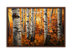Birch Tree Canvas Art Print Artowrk