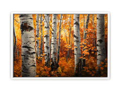Birch Tree Canvas Art Print Artowrk
