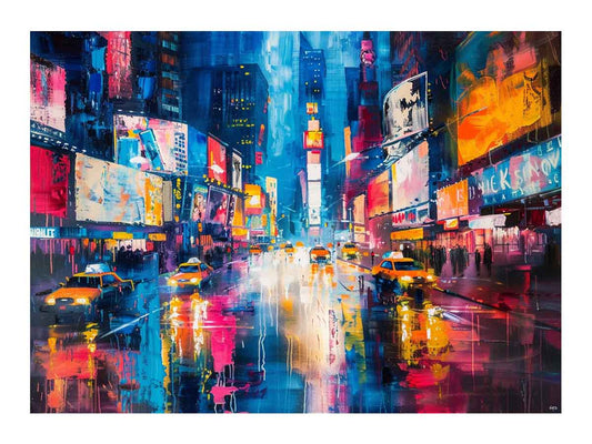 New York City  Street Canvas Painting