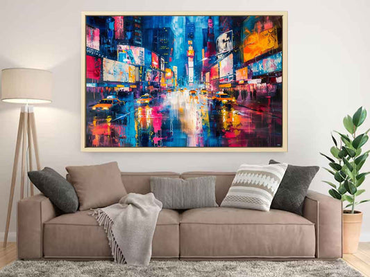 New York City  Street Canvas Painting