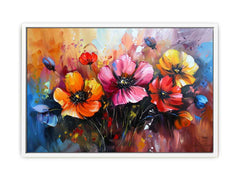 Colorful Floral art For Living Room