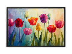 Tulip Canvas Art Print for Living Room