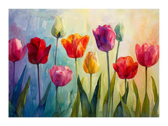 Tulip Canvas Art Print for Living Room