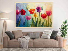 Tulip Canvas Art Print for Living Room