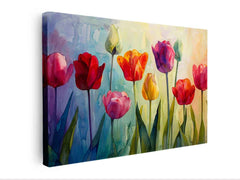 Tulip Canvas Art Print for Living Room