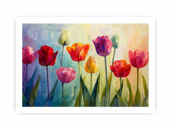 Tulip Canvas Art Print for Living Room