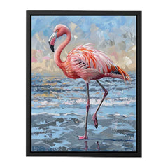 Flamingo Canvas Art Print