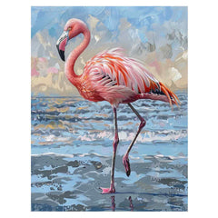 Flamingo Canvas Art Print