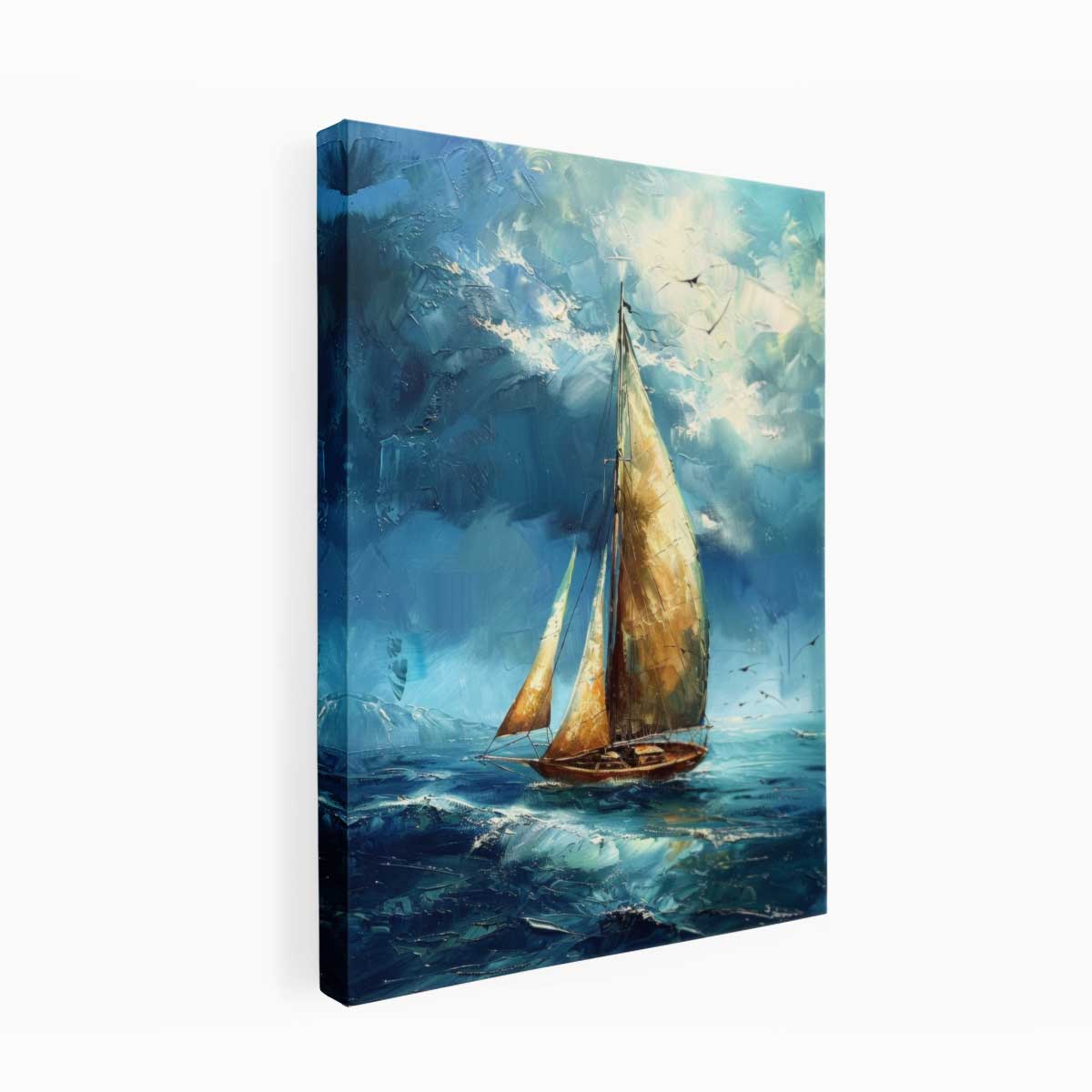 Sailing Boat Canvas Art Print
