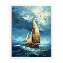 Sailing Boat Canvas Art Print