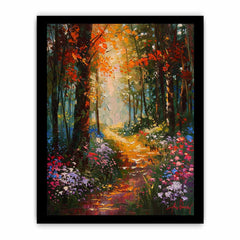 Forest Canvas Art Print for Living room