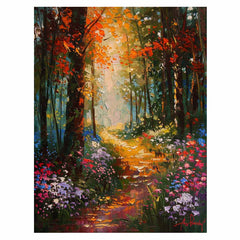 Forest Canvas Art Print for Living room