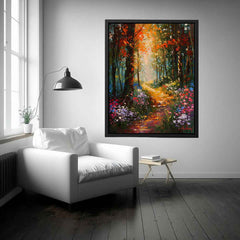 Forest Canvas Art Print for Living room