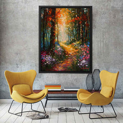 Forest Canvas Art Print for Living room
