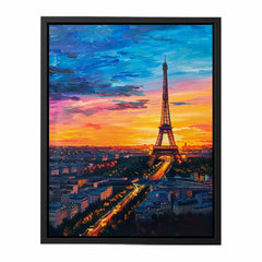 Eiffel Tower Canvas art for Living room