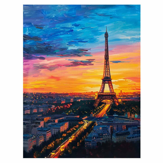 Eiffel Tower Canvas art for Living room
