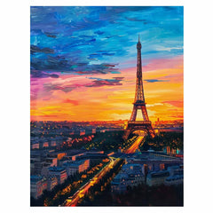 Eiffel Tower Canvas art for Living room