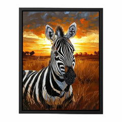 Zebra wall Art Painting