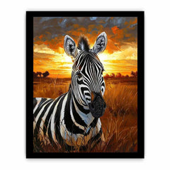 Zebra wall Art Painting