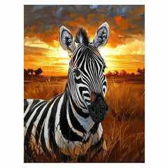 Zebra wall Art Painting