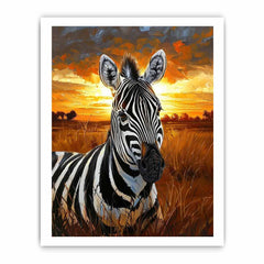 Zebra wall Art Painting