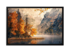 Mountain River Canvas Art Print