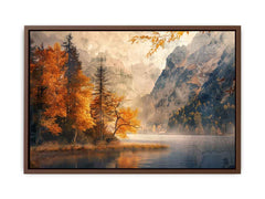 Mountain River Canvas Art Print