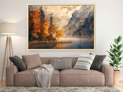Mountain River Canvas Art Print